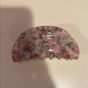 Floral Hair Claw Clip